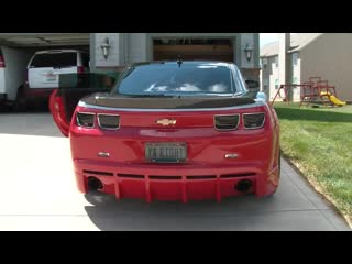 exhaust 550hp chevrolet camaro ss(hd)